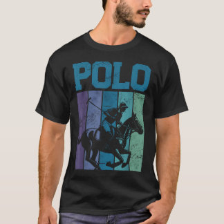 ポロホース ポロプレーヤー 馬術 Tシャツ
