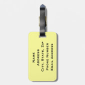 ポロポニーズ ラゲッジタグ (裏面縦)