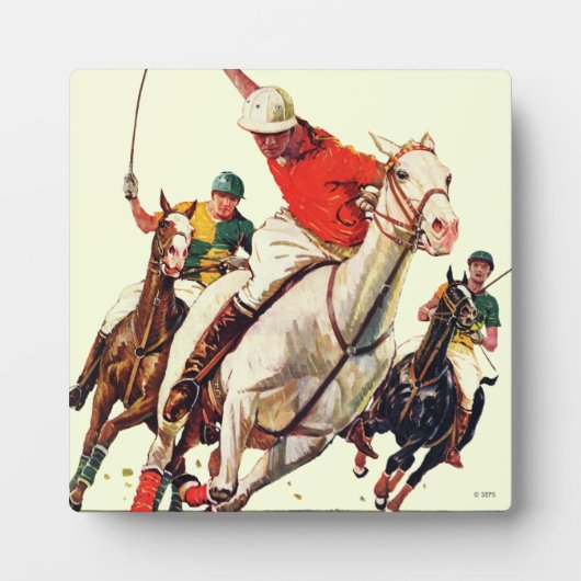 ポロマッチ フォトプラーク (正面)