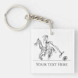ポロモダンプレーヤーホース キーホルダー