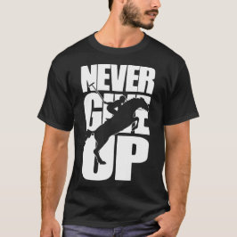 ポロ与えを上げない Tシャツ