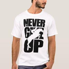 ポロ与えを上げない Tシャツ