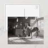 ポロ厩舎， 1933 ポストカード (正面/裏面)