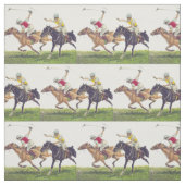 ポロ用の小馬 ファブリック (見本)