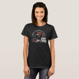 ポロ選手権 馬術ライダーダンス 馬と共に Tシャツ