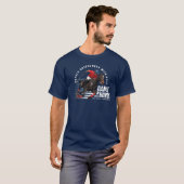 ポロ選手権 馬術ライダー ダンス ウィズ ホース Tシャツ (正面フル)