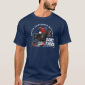 ポロ選手権 馬術ライダー ダンス ウィズ ホース Tシャツ (正面)