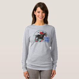 ポロ選手権 馬術ライダー ダンス ウィズ ホース Tシャツ