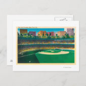 ポロ・グラウンズの眺めニューヨーク, NY ポストカード (正面/裏面)