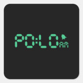 ポロ スクエアシール (正面)