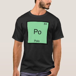 ポロ - ポロ おもしろ 化学 元素記号 Tシャツ