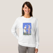 ポロ、1920-29年(pochoirのプリント) tシャツ (正面フル)