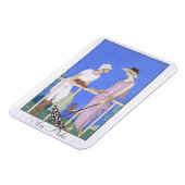 ポロ， 1920-29 (ポチョワールプリント) マグネット (左側)