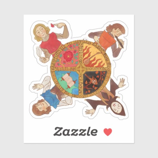 ポワウメノロゴ シール (シート)