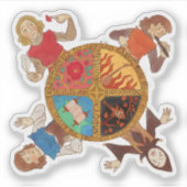 ポワウメノロゴ シール (正面)