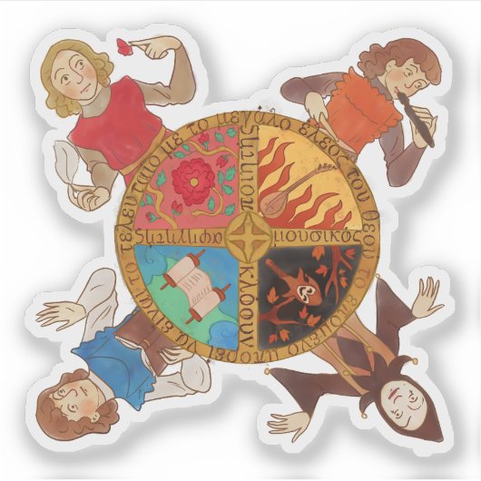 ポワウメノロゴ シール (正面)