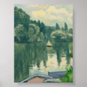 ポワシーのアルバート・マルケでの小さな帆走 ポスター (正面)