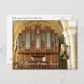 ポワチエ器官 ポストカード (正面/裏面)