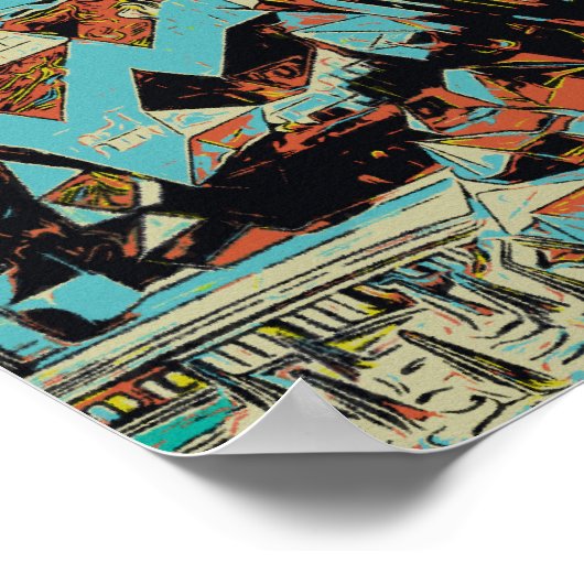 ポワティエフランスフュチュロスコープテーマパーク ポスター (角)