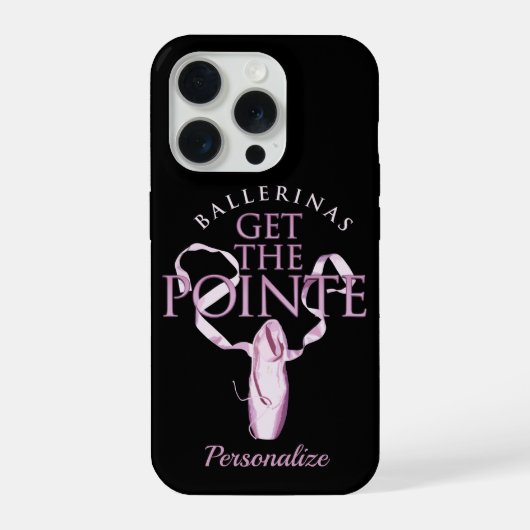 ポワントiPhoneケース iPhoneケース (裏面)
