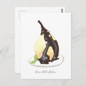 ポワールベルヘレヌウォータカラー ポストカード (正面/裏面)