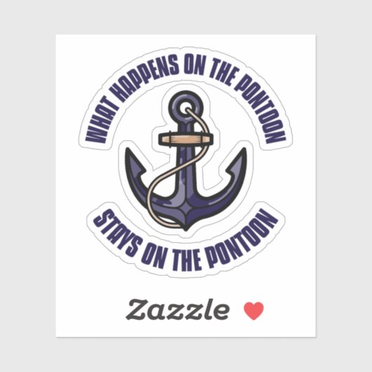 ポンおもしろいトゥーン休暇の旅で起こること シール (シート)