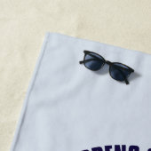 ポンおもしろいトゥーン休暇の旅で起こること ビーチタオル (インサイチュ)