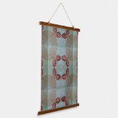 ポンつるデローザピネコーンとの壁のタペストリー 吊り下げ型タペストリー (傾斜あり)