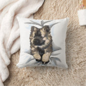 ポンと秋の枕 クッション (ブランケット)