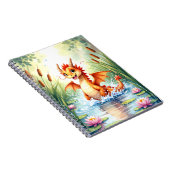 ポンよくはしゃぐド・ドラゴン ノートブック (右側)