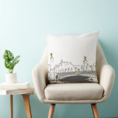 ポンアレクサンドルIIIオンセーヌ川 – パリフランス クッション (椅子)