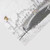 ポンアレクサンドルIIIオンセーヌ川 – パリフランス 薄葉紙 (詳細)