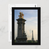 ポンアレクサンドレIII詳細 ポストカード (正面/裏面)