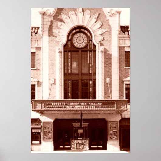 ポンカシティオクラホマポンカン劇場1938 ポスター (正面)