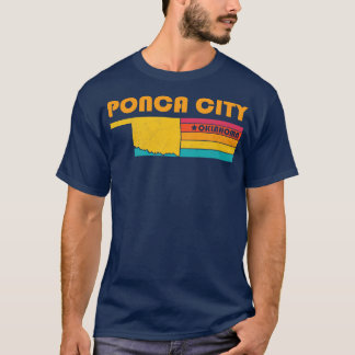 ポンカシティオクラホマヴィンテージ動揺して土産 Tシャツ