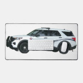 ポンカシティ警察クルーザー デスクマット (キーボード&マウス)