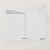 ポンコイ・パ島南極のボングレインポイント ポストカード (裏面)