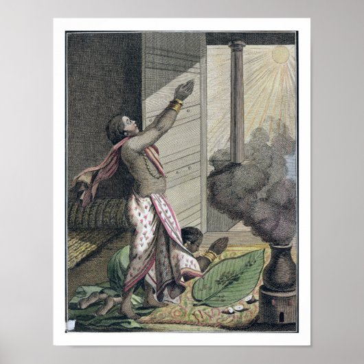 ポンゴルフェスティバル、インド、'Voyaaux Indes, or ポスター (正面)