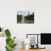 ポンスインレットライトハウスポスター ポスター (ホームオフィス)