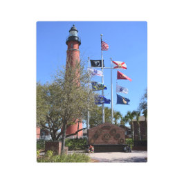 ポンスデレオンライトハウスオン メタルプリント