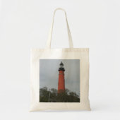 ポンセ灯台の木々の上の写真 トートバッグ (正面)