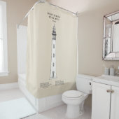 ポンセ・デ・レオン・インレット・ライト・ハウス – Florida - SBD シャワーカーテン (インサイチュ)