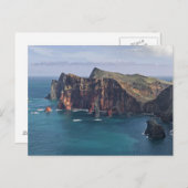 ポンタデサンルレンソ，マデイラ，ポルトガル ポストカード (正面/裏面)