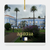 ポンタデルガダアゾレスシーニックオーナメント セラミックオーナメント (裏面)