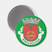 ポンタデルガダ*アゾレス冷凍機磁石 マグネット (正面/裏面)