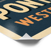 ポンタデルガダ – ヨーロッパ西端 ポスター (コーナー)