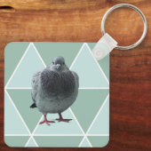 ポンチョの鳩のキーチェーン！ キーホルダー (裏面)