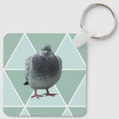 ポンチョの鳩のキーチェーン！ キーホルダー (裏面)