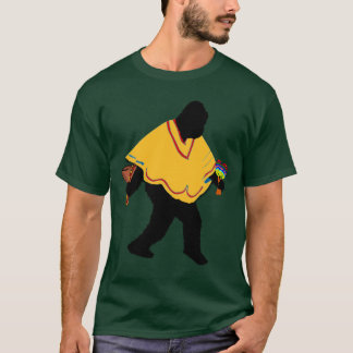 ポンチョを着たセニョール・スカッチャョ・デ・マヨ Tシャツ