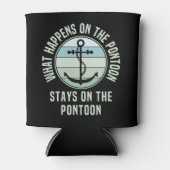 ポンツーンで起こることポンツーンに留まる 缶クーラー (正面)